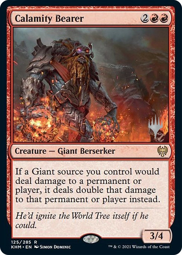 Image for Calamity Bearer (Promo Pack: Kaldheim) (125) - Magic: The Gathering