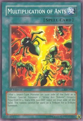 Image for Multiplication of Ants (Invasion of Chaos) (IOC-098) - YuGiOh