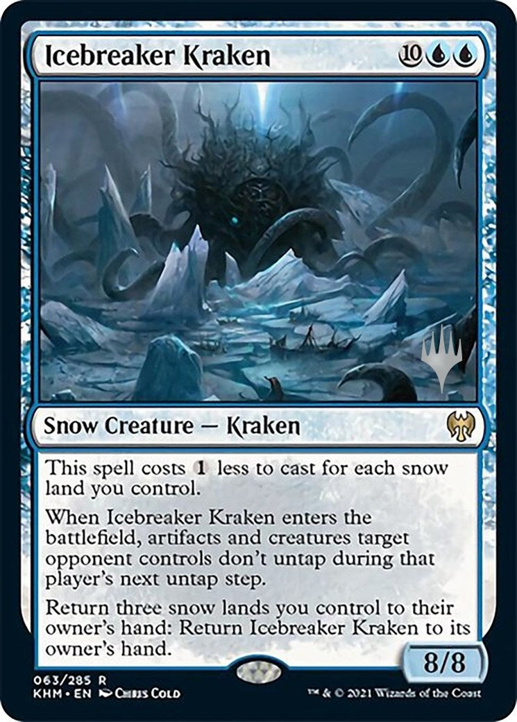 Image for Icebreaker Kraken (Promo Pack: Kaldheim) (63) - Magic: The Gathering