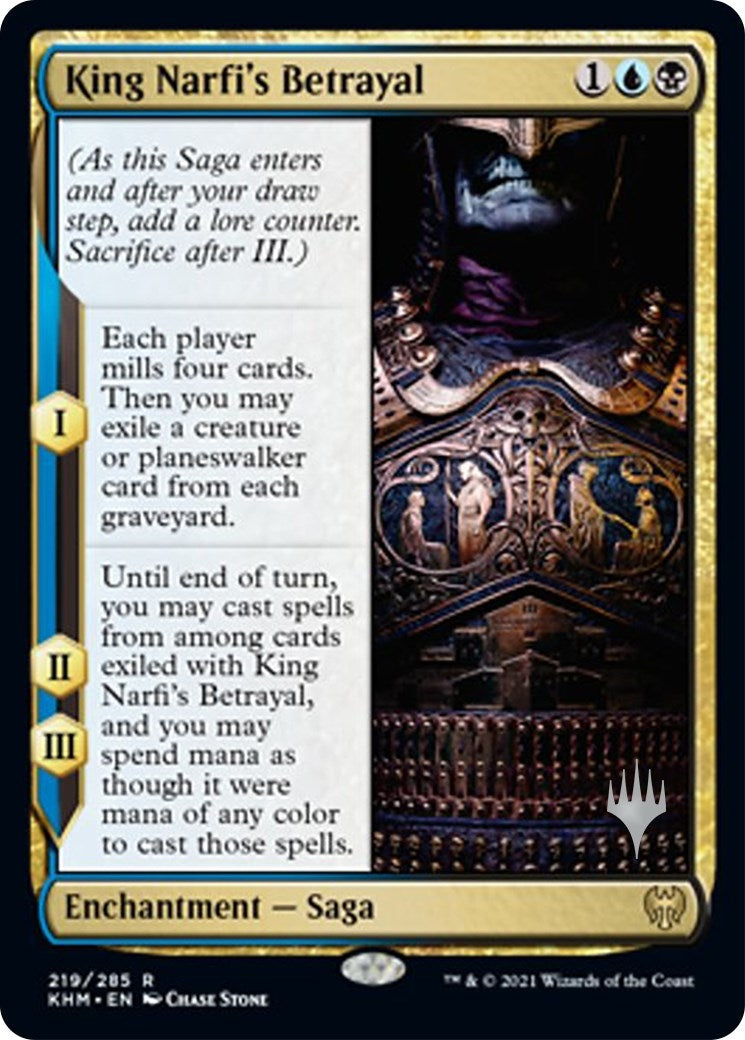 Image for King Narfi's Betrayal (Promo Pack: Kaldheim) (219) - Magic: The Gathering