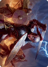 Image for Beskir Shieldmate Art Card (Gold-Stamped Signature) (Art Series: Kaldheim) (1) - Magic: The Gathering