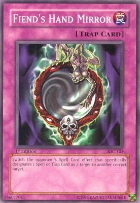 Image for Fiend's Hand Mirror (Invasion of Chaos) (IOC-102) - YuGiOh