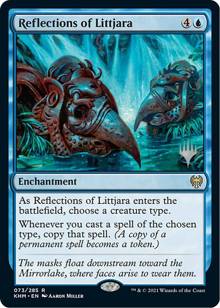 Image for Reflections of Littjara (Promo Pack: Kaldheim) (73) - Magic: The Gathering
