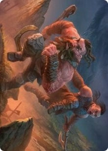 Image for Dwarven Reinforcements Art Card (Art Series: Kaldheim) (33) - Magic: The Gathering
