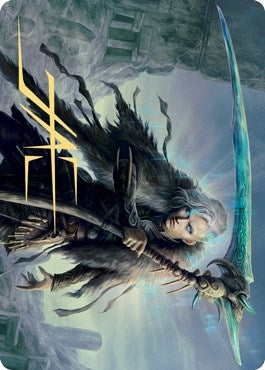 Image for Egon, God of Death Art Card (Gold-Stamped Signature) (Art Series: Kaldheim) (24) - Magic: The Gathering