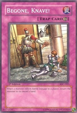 Image for Begone, Knave! (Invasion of Chaos) (IOC-107) - YuGiOh