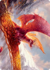 Image for Goldspan Dragon Art Card (Gold-Stamped Signature) (Art Series: Kaldheim) (35) - Magic: The Gathering