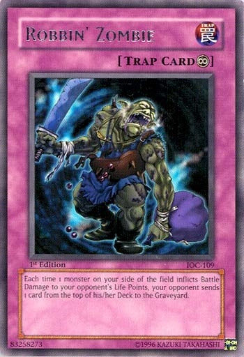 Image for Robbin' Zombie (Invasion of Chaos) (IOC-109) - YuGiOh