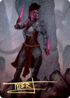 Image for Kaya the Inexorable Art Card (Gold-Stamped Signature) (Art Series: Kaldheim) (58) - Magic: The Gathering