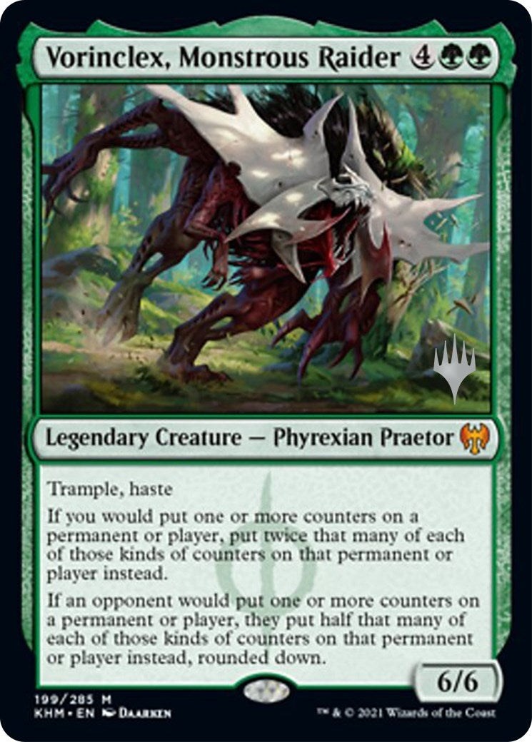 Image for Vorinclex, Monstrous Raider (Promo Pack: Kaldheim) (199) - Magic: The Gathering