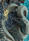 Image for Koma, Cosmos Serpent Art Card (80/81) (Gold-Stamped Signature) (Art Series: Kaldheim) (80) - Magic: The Gathering