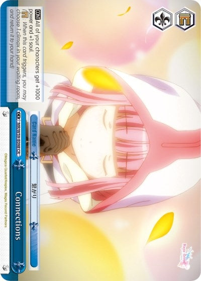 Image for Connections (Magia Record: Puella Magi Madoka Magica [Side Story] (Mobile)) (MR/W59-E098 CR) - Weiss Schwarz