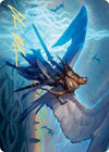 Image for Righteous Valkyrie Art Card (Gold-Stamped Signature) (Art Series: Kaldheim) (6) - Magic: The Gathering