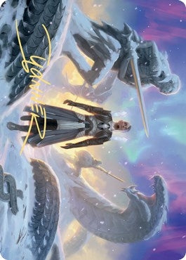 Image for Search for Glory Art Card (Gold-Stamped Signature) (Art Series: Kaldheim) (7) - Magic: The Gathering