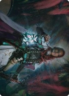 Image for Tergrid, God of Fright Art Card (Art Series: Kaldheim) (27) - Magic: The Gathering
