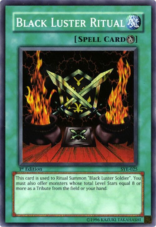 Image for Black Luster Ritual (Starter Deck: Yugi Evolution) (SYE-025) - YuGiOh