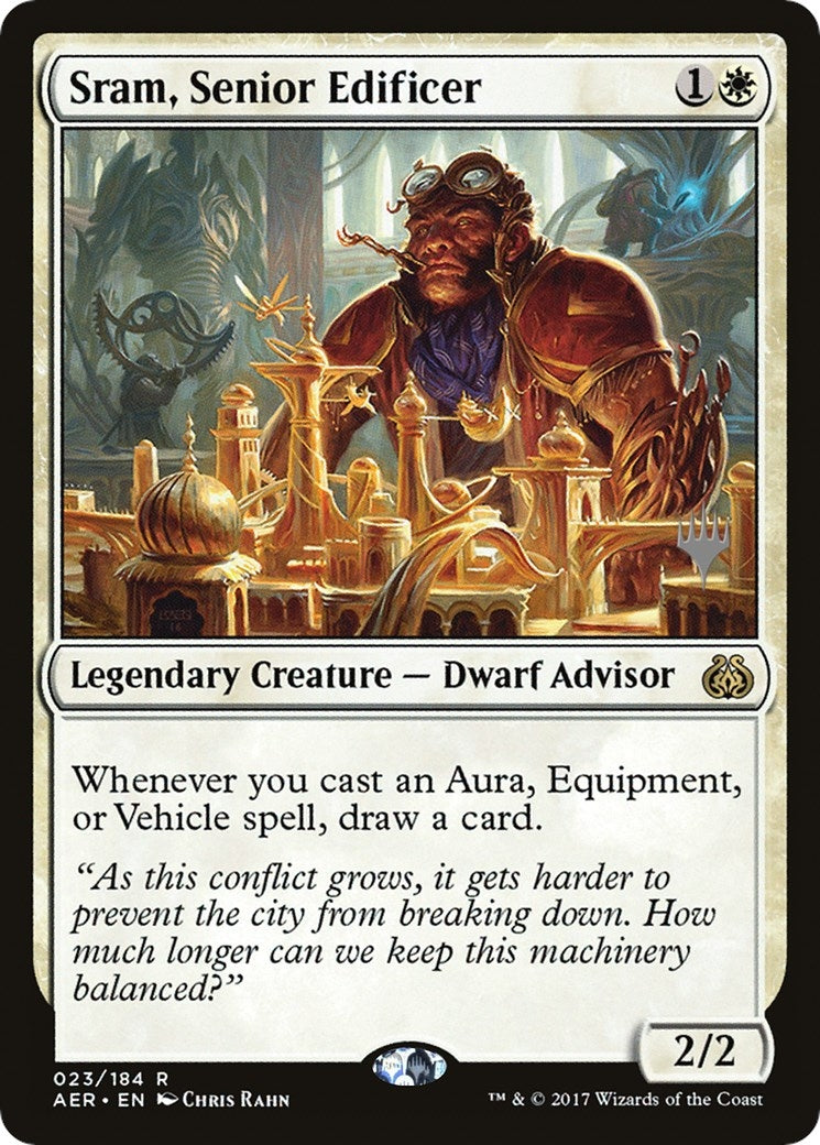 Image for Sram, Senior Edificer (Promo Pack: Kaldheim) - Magic: The Gathering