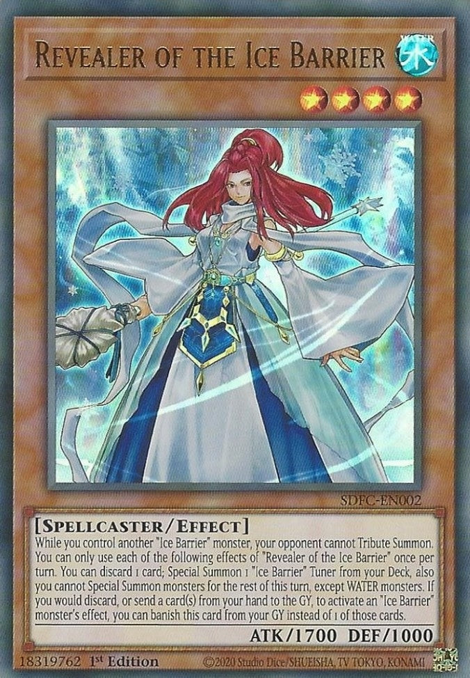 Image for Revealer of the Ice Barrier (Structure Deck: Freezing Chains) (SDFC-EN002) - YuGiOh