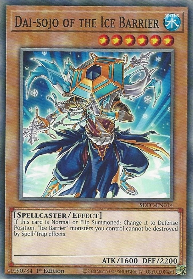 Image for Dai-sojo of the Ice Barrier (Structure Deck: Freezing Chains) (SDFC-EN014) - YuGiOh