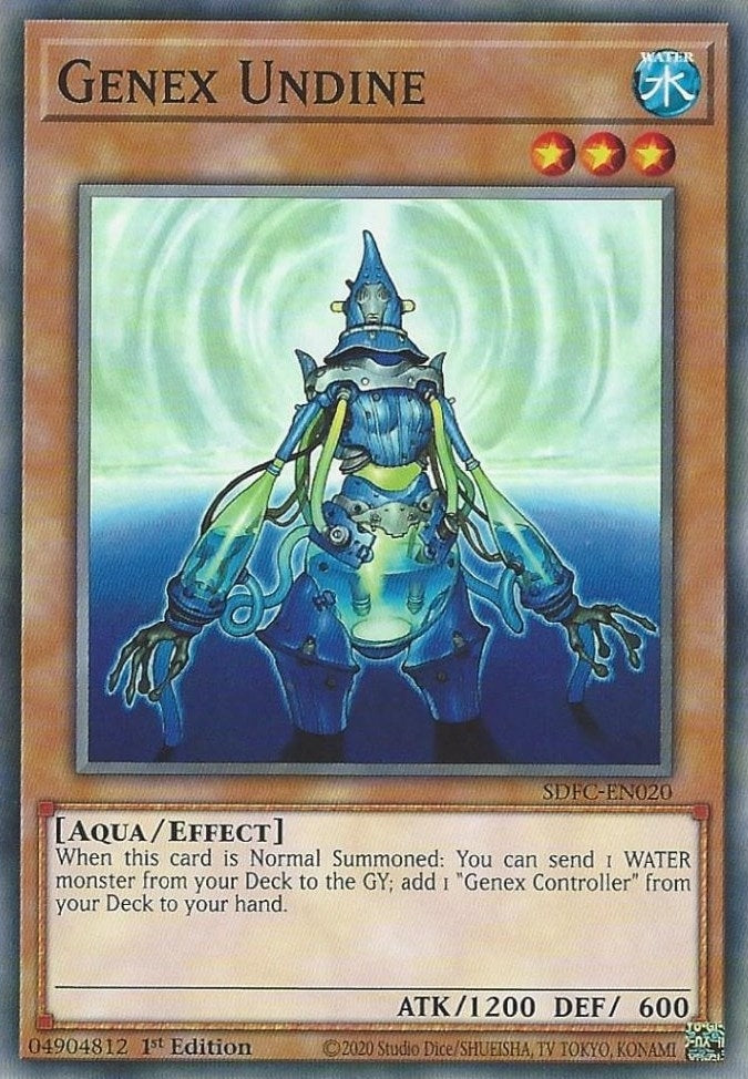Image for Genex Undine (Structure Deck: Freezing Chains) (SDFC-EN020) - YuGiOh