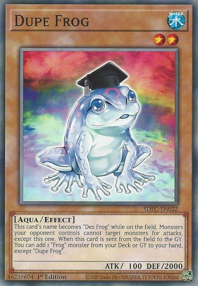 Image for Dupe Frog (Structure Deck: Freezing Chains) (SDFC-EN022) - YuGiOh