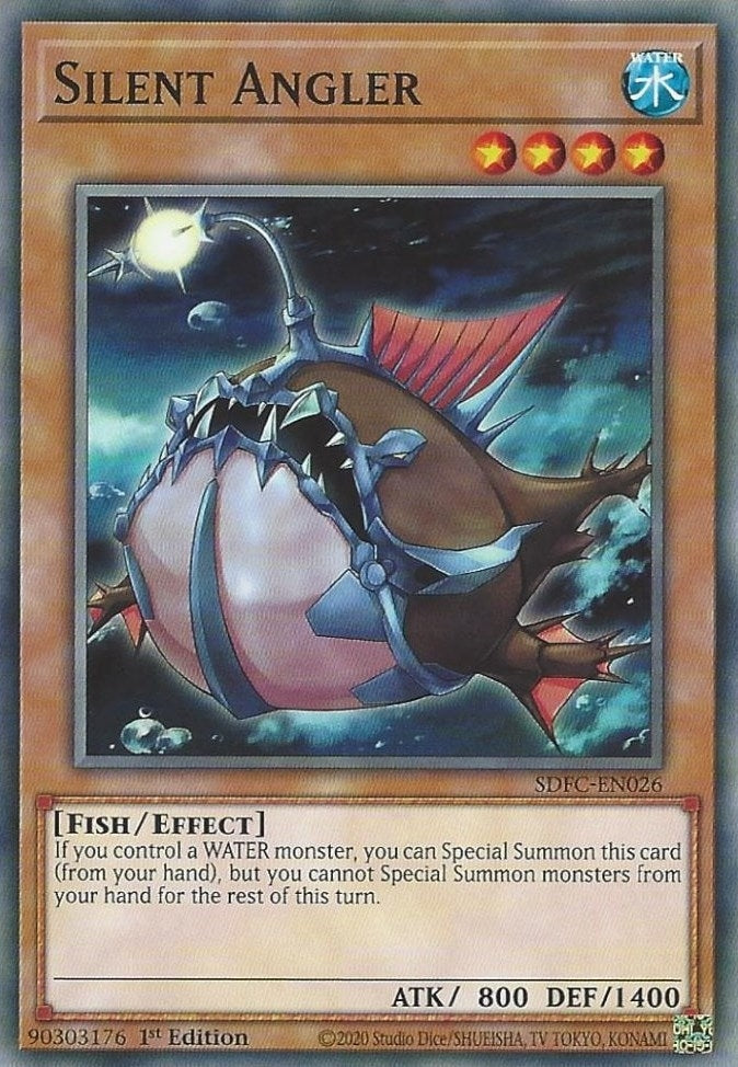 Image for Silent Angler (Structure Deck: Freezing Chains) (SDFC-EN026) - YuGiOh