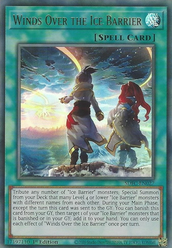Image for Winds Over the Ice Barrier (Structure Deck: Freezing Chains) (SDFC-EN027) - YuGiOh