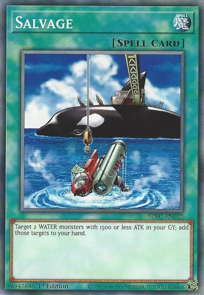 Image for Salvage (Structure Deck: Freezing Chains) (SDFC-EN032) - YuGiOh