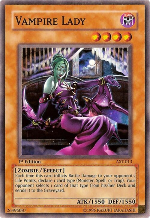 Image for Vampire Lady (Ancient Sanctuary) (AST-013) - YuGiOh