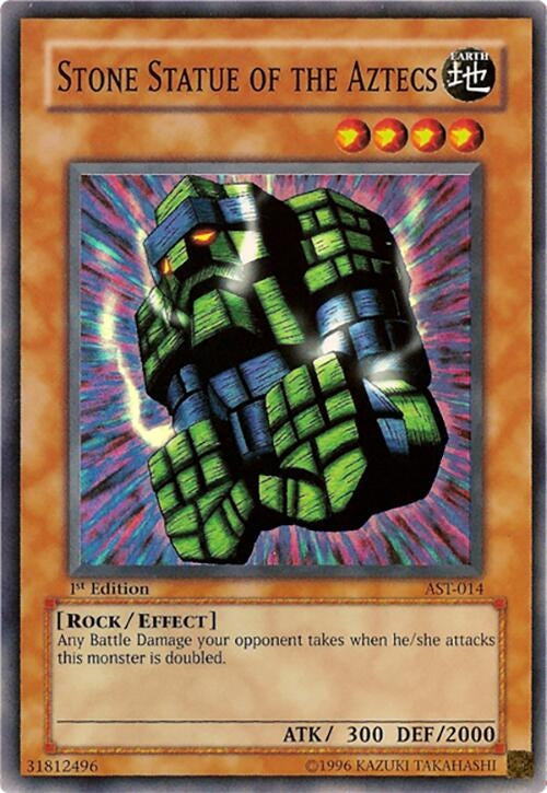 Image for Stone Statue of the Aztecs (Ancient Sanctuary) (AST-014) - YuGiOh