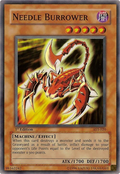 Image for Needle Burrower (Ancient Sanctuary) (AST-020) - YuGiOh