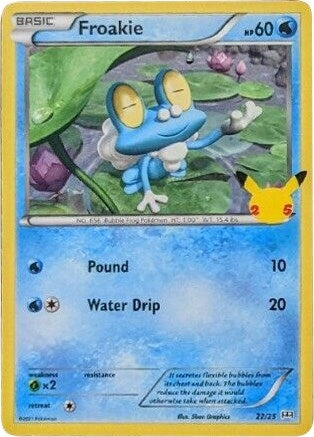 Image for Froakie (McDonald's 25th Anniversary Promos) (022/025) - Pokemon