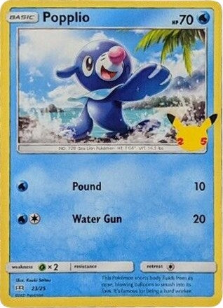 Image for Popplio (McDonald's 25th Anniversary Promos) (023/025) - Pokemon
