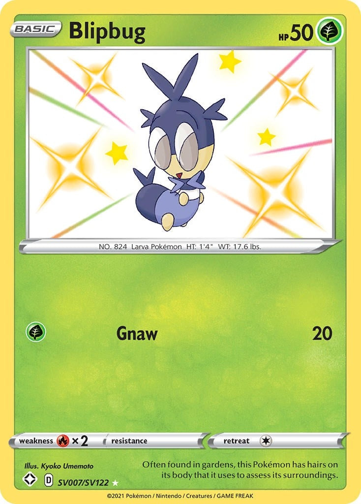 Image for Blipbug (Shining Fates: Shiny Vault) (SV007/SV122) - Pokemon