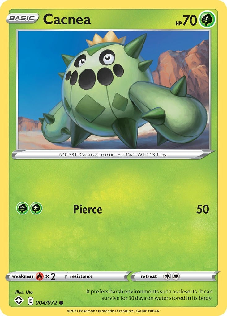 Image for Cacnea (Shining Fates) (004/072) - Pokemon