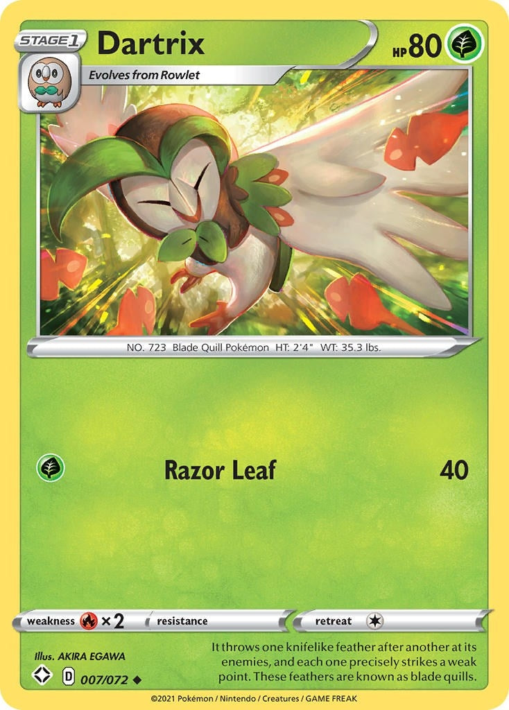 Image for Dartrix (Shining Fates) (007/072) - Pokemon