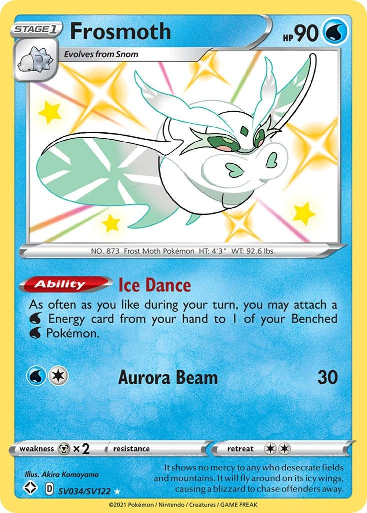 Image for Frosmoth (Shining Fates: Shiny Vault) (SV034/SV122) - Pokemon