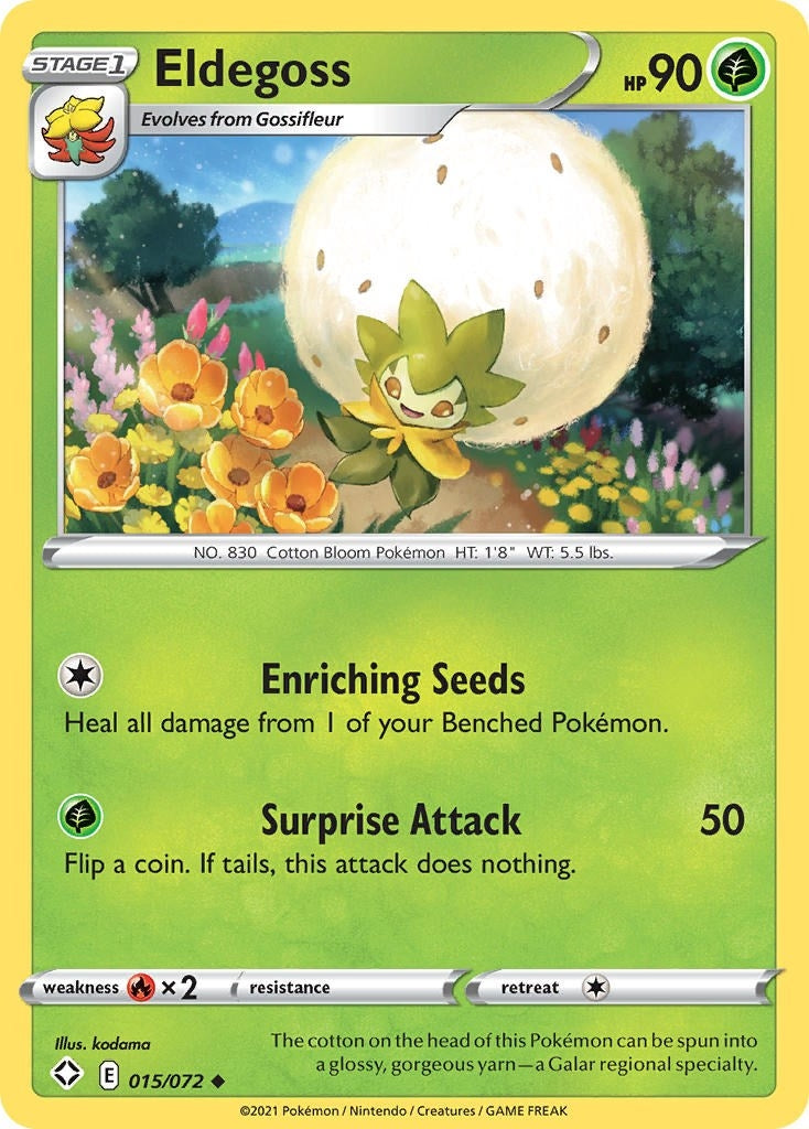 Image for Eldegoss (Shining Fates) (015/072) - Pokemon