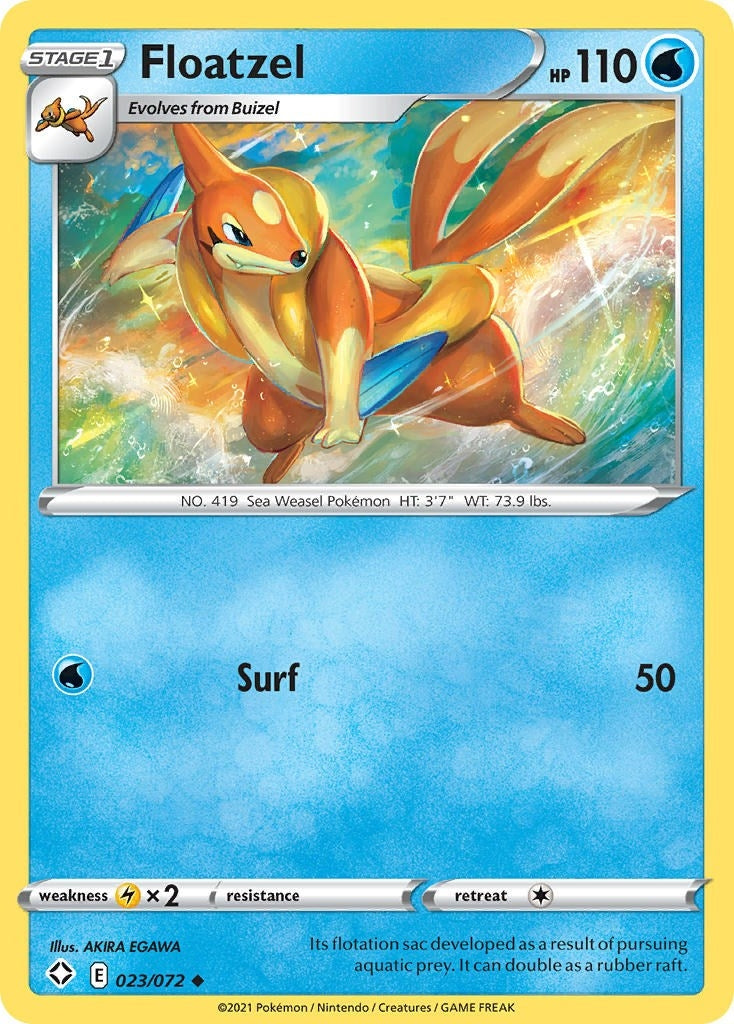 Image for Floatzel (Shining Fates) (023/072) - Pokemon