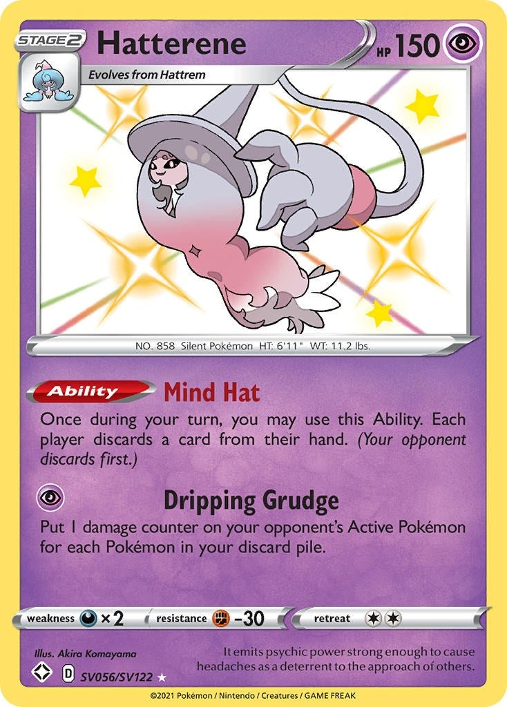 Image for Hatterene (Shining Fates: Shiny Vault) (SV056/SV122) - Pokemon
