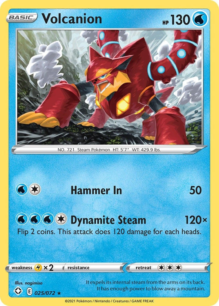 Image for Volcanion (Shining Fates) (025/072) - Pokemon