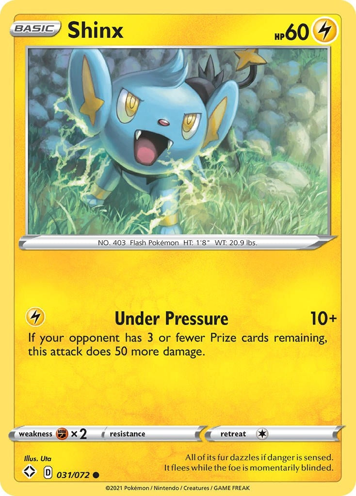 Image for Shinx (Shining Fates) (031/072) - Pokemon