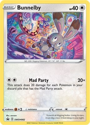 Image for Bunnelby - SWSH082 (SWSH: Sword & Shield Promo Cards) (SWSH082) - Pokemon