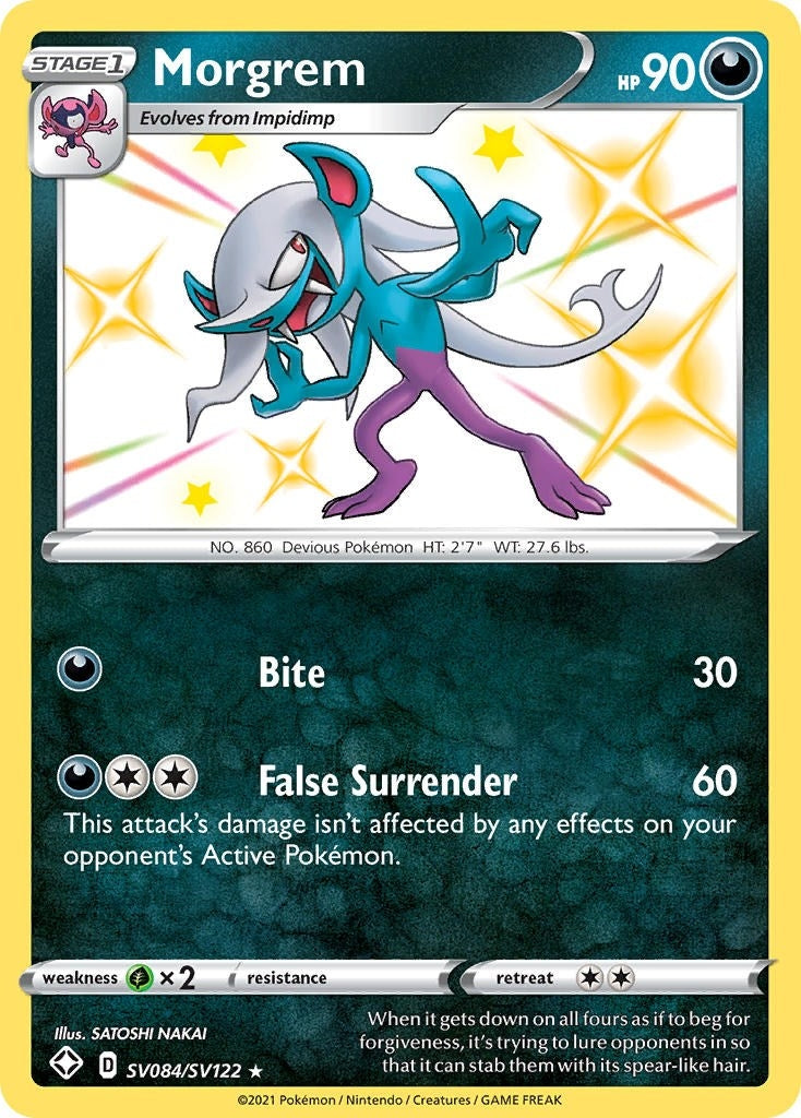Image for Morgrem (Shining Fates: Shiny Vault) (SV084/SV122) - Pokemon
