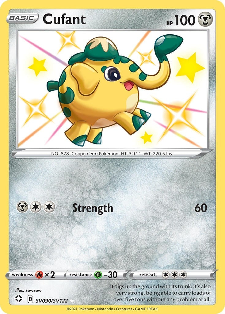Image for Cufant (Shining Fates: Shiny Vault) (SV090/SV122) - Pokemon