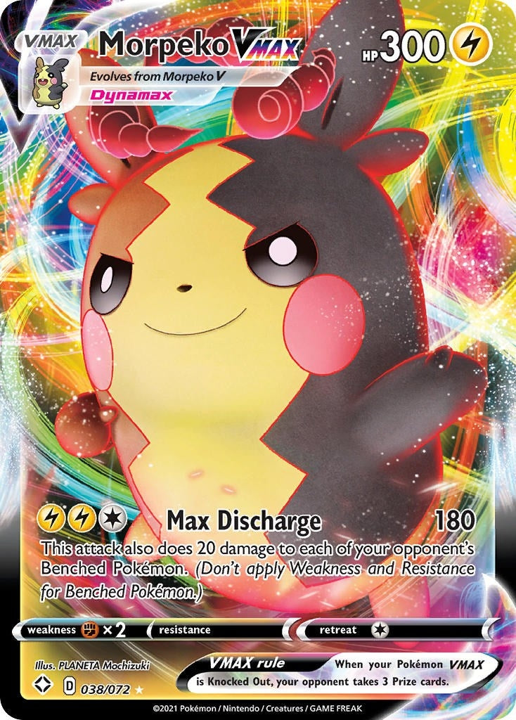 Image for Morpeko VMAX (Shining Fates) (038/072) - Pokemon