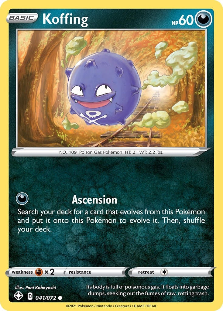 Image for Koffing (Shining Fates) (041/072) - Pokemon