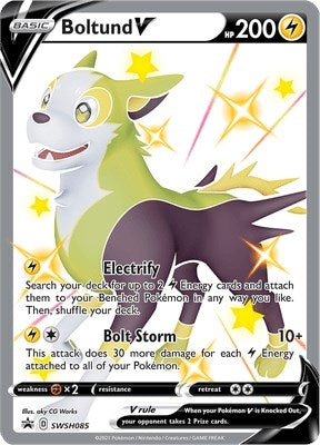 Image for Boltund V - SWSH085 (SWSH: Sword & Shield Promo Cards) (SWSH085) - Pokemon
