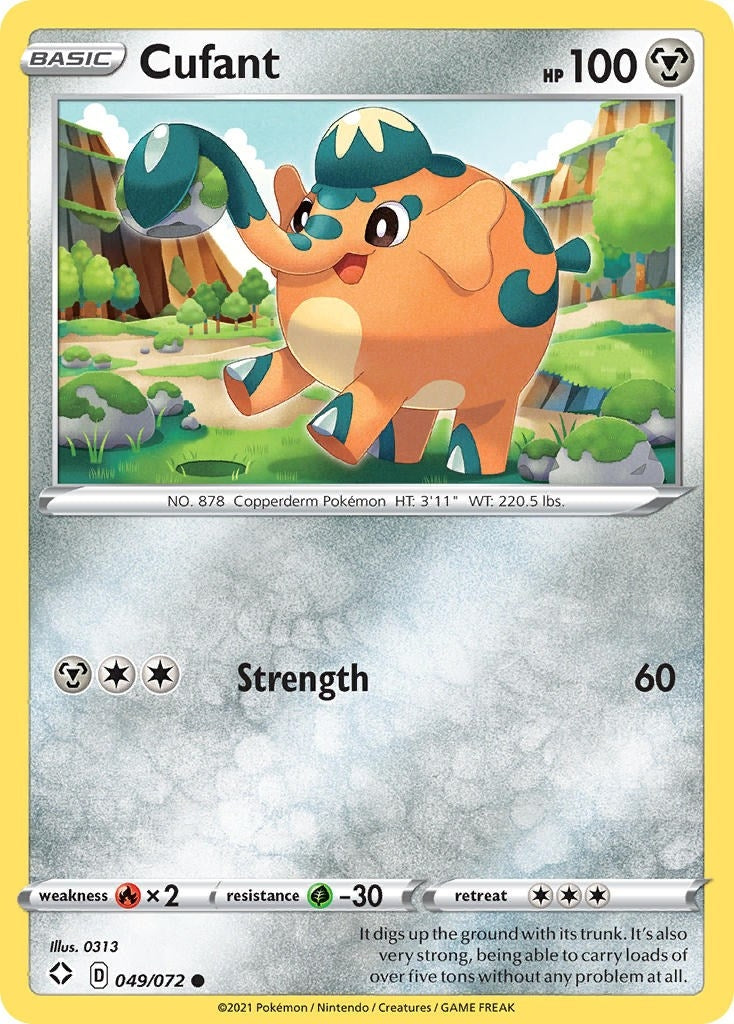 Image for Cufant (Shining Fates) (049/072) - Pokemon