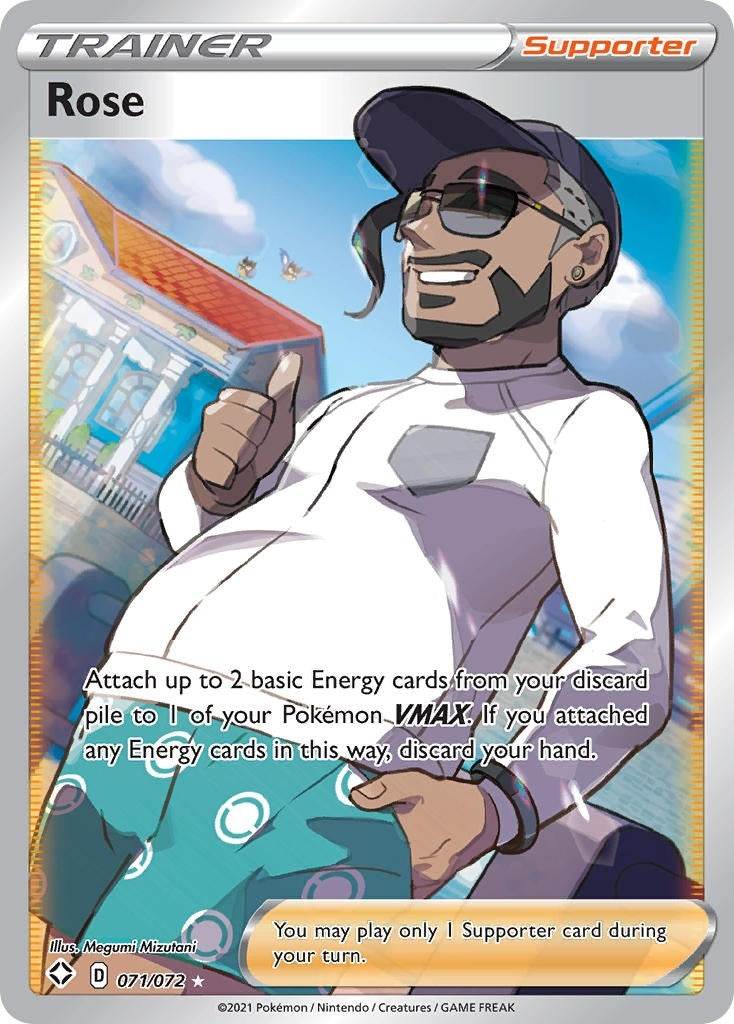 Image for Rose (Full Art) (Shining Fates) (071/072) - Pokemon